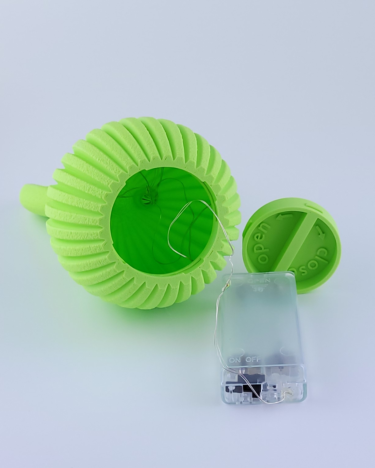 Beleuchtetes Osterei mit Hasenohren | optional mit 6h Timerfunktion