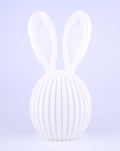 Beleuchtetes Osterei mit Hasenohren | optional mit 6h Timerfunktion