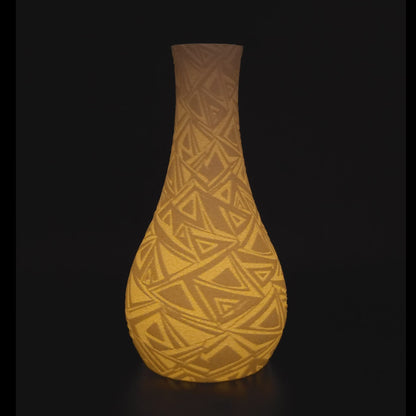 Beleuchtete Vase TRIANGLE V1