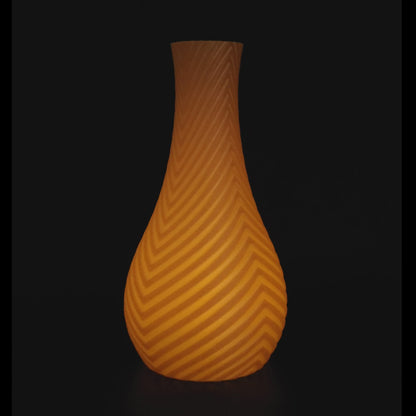 Beleuchtete Vase STRIPES3 V2