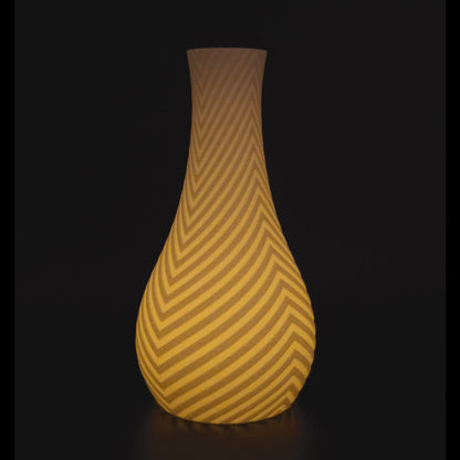 Beleuchtete Vase STRIPES3 V2