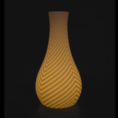 Beleuchtete Vase STRIPES3 V1