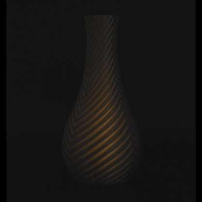 Beleuchtete Vase STRIPES3 V2