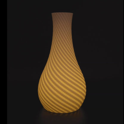 Beleuchtete Vase STRIPES2 V1