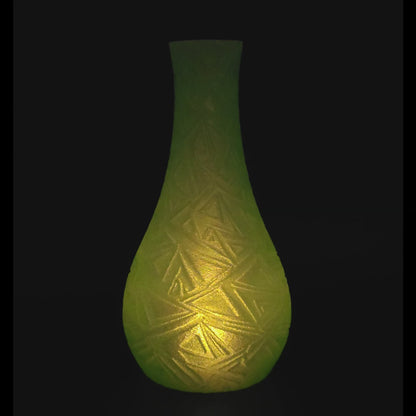 Beleuchtete Vase TRIANGLE V1