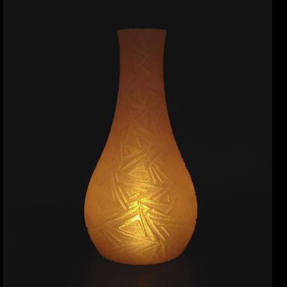 Beleuchtete Vase TRIANGLE V1