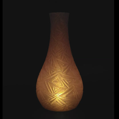 Beleuchtete Vase TRIANGLE V1