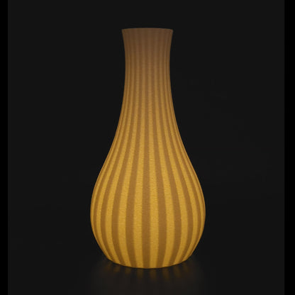 Beleuchtete Vase STRIPES V1