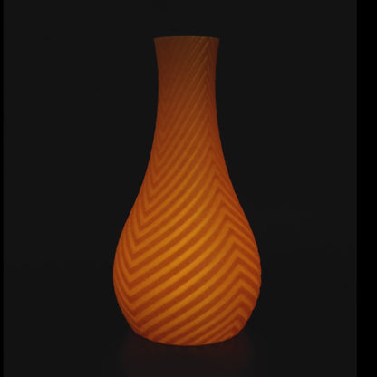 Beleuchtete Vase STRIPES3 V2