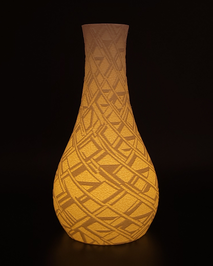 Beleuchtete Vase SQUARES V1