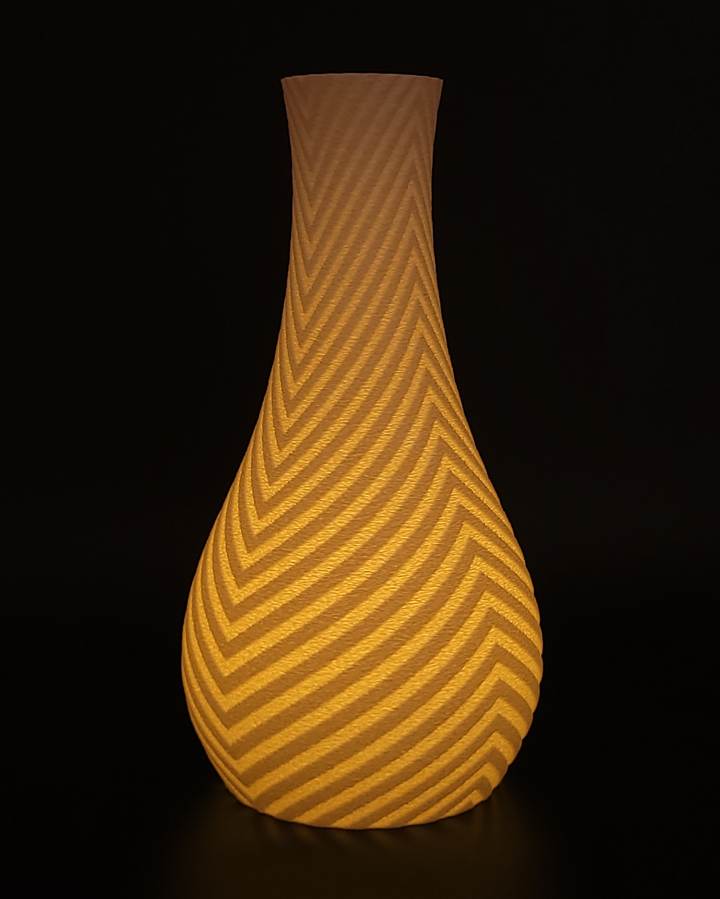 Beleuchtete Vase STRIPES3 V1
