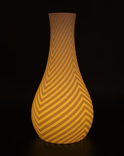 Beleuchtete Vase STRIPES3 V1