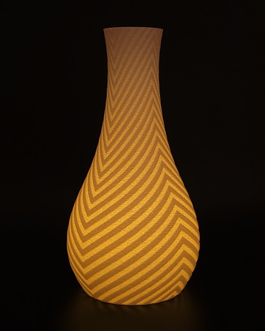Beleuchtete Vase STRIPES3 V1