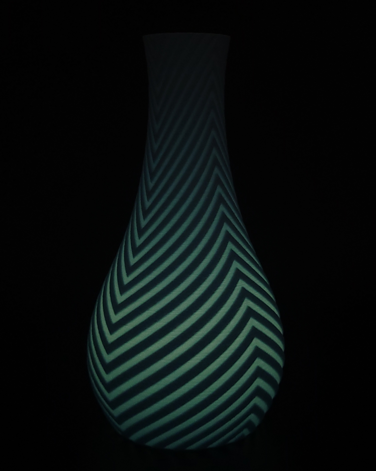 Beleuchtete Vase STRIPES3 V2