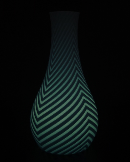 Beleuchtete Vase STRIPES3 V2