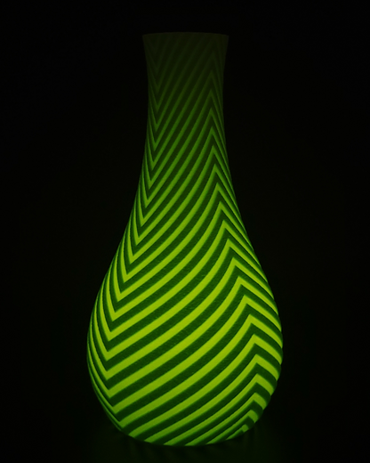 Beleuchtete Vase STRIPES3 V2