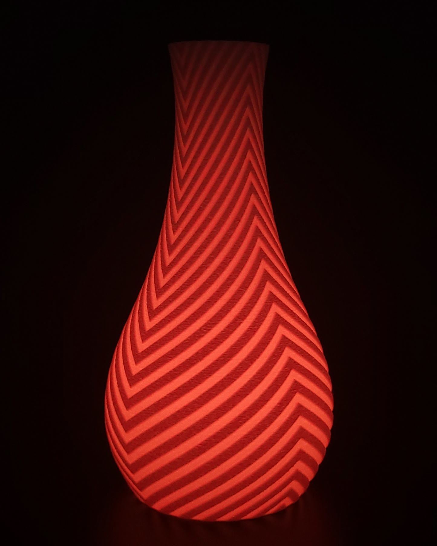 Beleuchtete Vase STRIPES3 V2