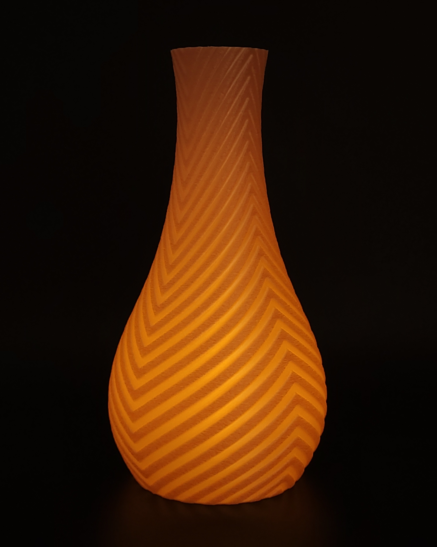 Beleuchtete Vase STRIPES3 V2