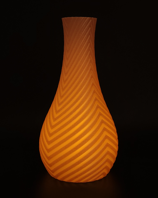 Beleuchtete Vase STRIPES3 V2