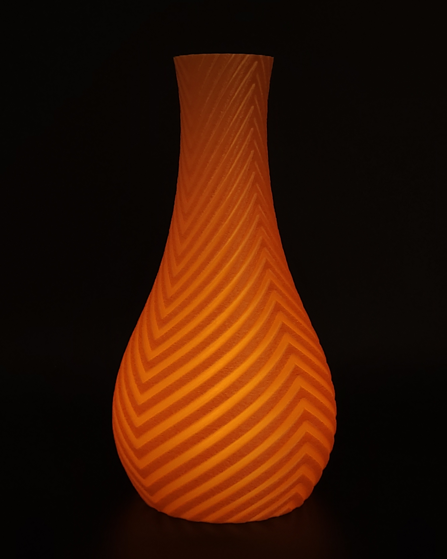 Beleuchtete Vase STRIPES3 V2
