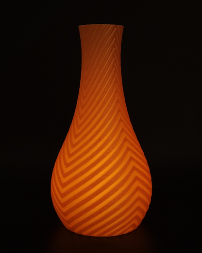 Beleuchtete Vase STRIPES3 V2