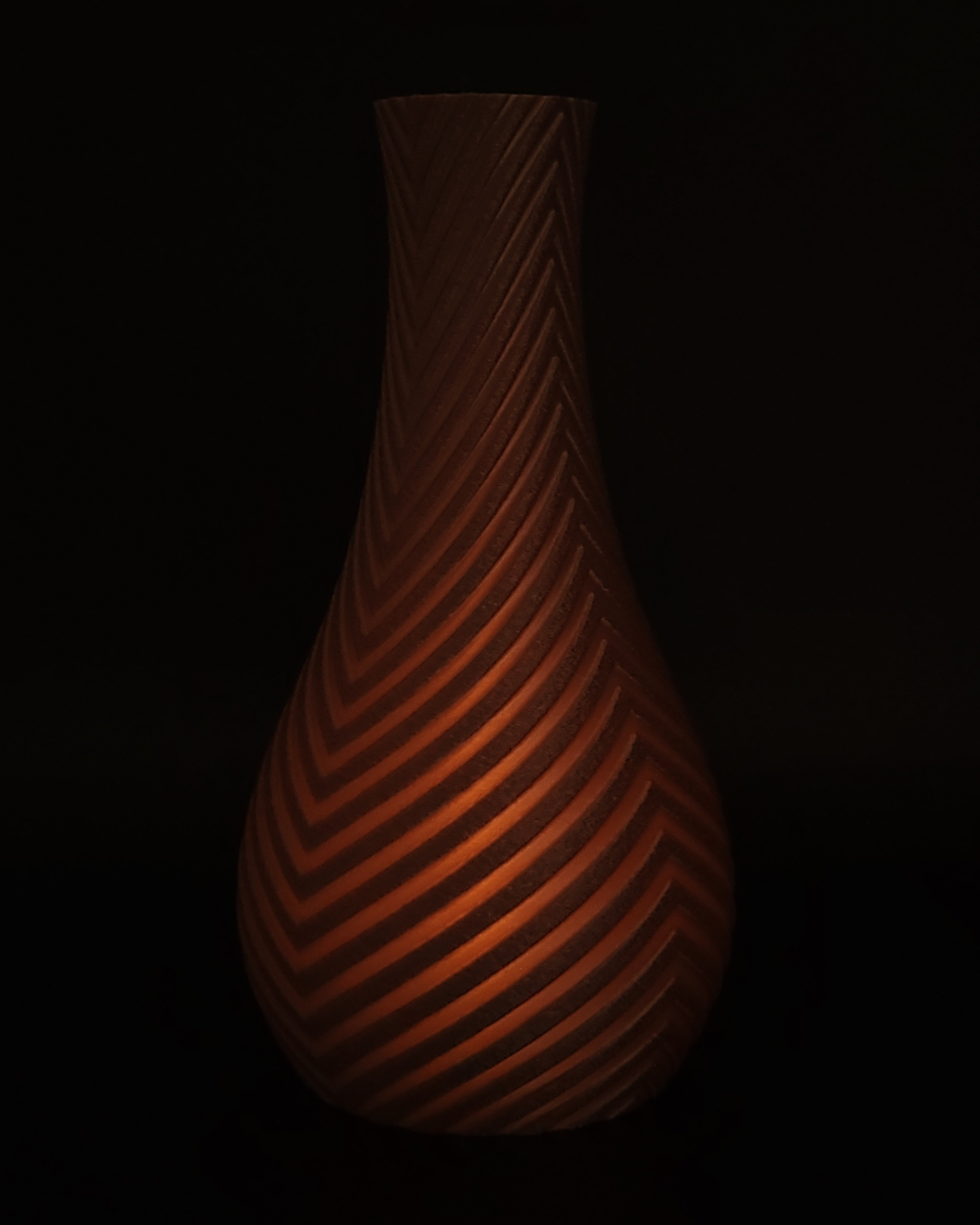 Beleuchtete Vase STRIPES3 V2