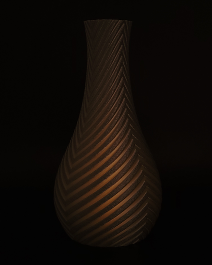 Beleuchtete Vase STRIPES3 V2