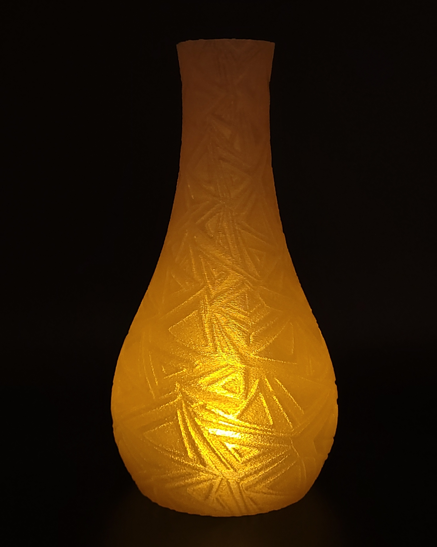 Beleuchtete Vase TRIANGLE V1