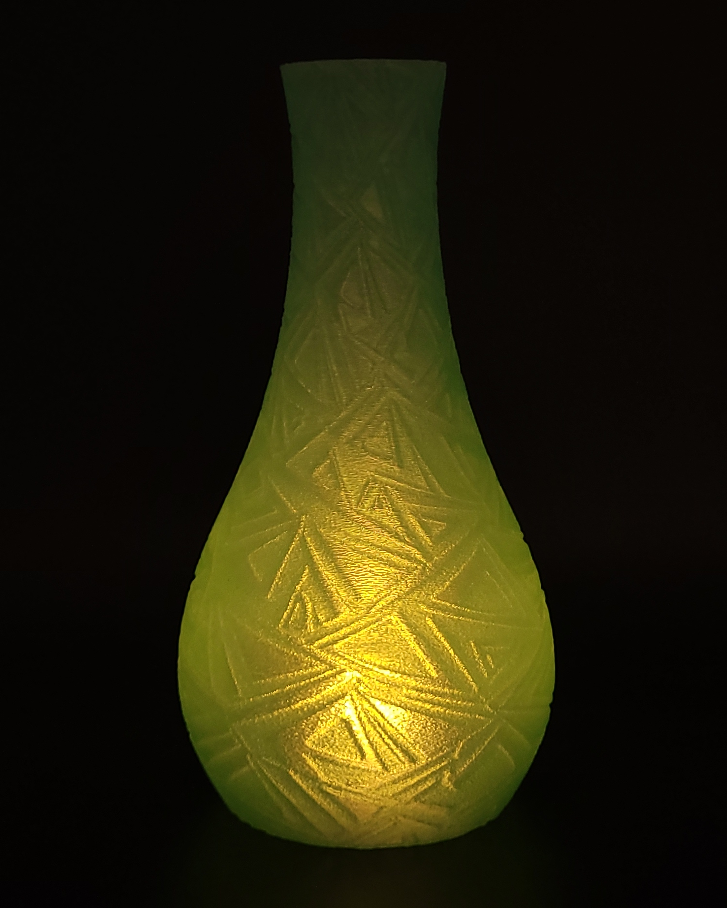 Beleuchtete Vase TRIANGLE V1
